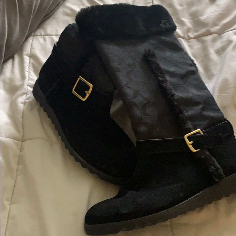 Coach winter boots